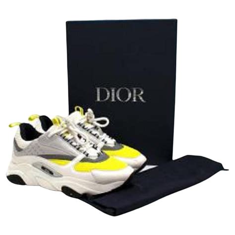 dior b22 yellow white|dior b22 white and black.